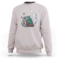 Funny Alien Ink Astronaut Outer Space Sweatshirt - Wonder Print Shop