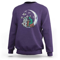 Funny Alien Ink Astronaut Outer Space Sweatshirt - Wonder Print Shop