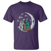 Funny Alien Ink Astronaut Outer Space T Shirt - Wonder Print Shop