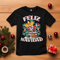 Feliz Navidad Dabbing Christmas Spanish Sombrero T Shirt - Wonder Print Shop