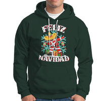 Feliz Navidad Dabbing Christmas Spanish Sombrero Hoodie - Wonder Print Shop