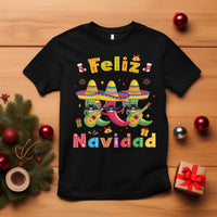 Feliz Navidad Mexican Fiesta Hot Pepper Guitar Party T Shirt - Wonder Print Shop