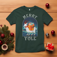 Yule Goat Jul Nordic Yuletide Merry Christmas T Shirt - Wonder Print Shop