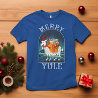 Yule Goat Jul Nordic Yuletide Merry Christmas T Shirt - Wonder Print Shop