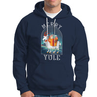 Yule Goat Jul Nordic Yuletide Merry Christmas Hoodie - Wonder Print Shop