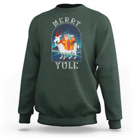 Yule Goat Jul Nordic Yuletide Merry Christmas Sweatshirt - Wonder Print Shop