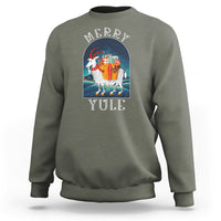 Yule Goat Jul Nordic Yuletide Merry Christmas Sweatshirt - Wonder Print Shop