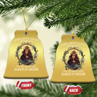 Yule Christmas Ornament Merry Winter Solstice Awakens In Sunshine - Wonder Print Shop