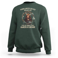 Merry Winter Solstice And Happy Yule Fairy Awakens In Sunshine Sweatshirt - Wonder Print Shop