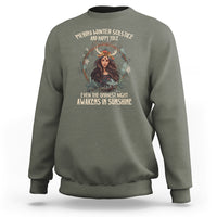 Merry Winter Solstice And Happy Yule Fairy Awakens In Sunshine Sweatshirt - Wonder Print Shop