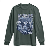 Martin Luther King Jr Long Sleeve Shirt I Have A Dream Like King MLK Day Black History