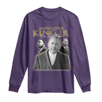 Martin Luther King Jr Long Sleeve Shirt Be The Man MLK Day Black History