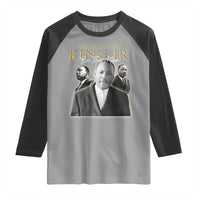 Martin Luther King Jr Raglan Shirt Be The Man MLK Day Black History