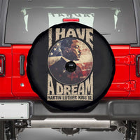 Martin Luther King Jr Spare Tire Cover I Have A Dream American Flag MLK Day Black History