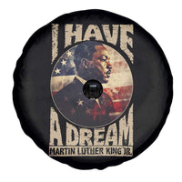 Martin Luther King Jr Spare Tire Cover I Have A Dream American Flag MLK Day Black History
