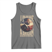 Martin Luther King Jr Tank Top I Have A Dream American Flag MLK Day Black History