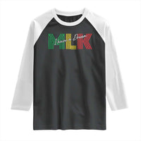 Martin Luther King Jr Day Raglan Shirt I Have A Dream Black History