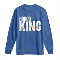 Martin Luther King Jr Day Long Sleeve Shirt Honoring The King MLK