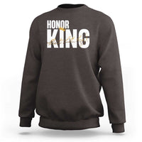 Martin Luther King Jr Day Sweatshirt Honoring The King MLK