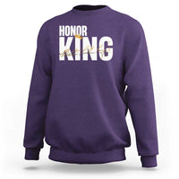 Martin Luther King Jr Day Sweatshirt Honoring The King MLK