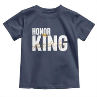 Martin Luther King Jr Day Toddler T Shirt Honoring The King MLK
