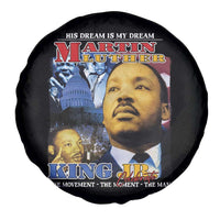 Martin Luther King Jr Spare Tire Cover His Dream Is My Dream American Flag MLK Day Black HIstory
