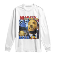 Martin Luther King Jr Long Sleeve Shirt His Dream Is My Dream American Flag MLK Day Black HIstory