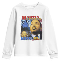 Martin Luther King Jr Youth Sweatshirt His Dream Is My Dream American Flag MLK Day Black HIstory