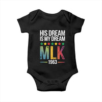 Martin Luther King Jr Baby Onesie His Dream Is My Dream 1963 Black History