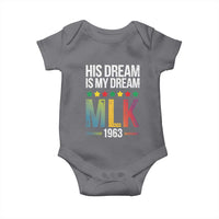 Martin Luther King Jr Baby Onesie His Dream Is My Dream 1963 Black History