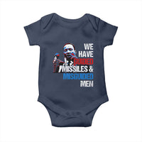 Martin Luther King Jr Baby Onesie We Have Guided Missiles And Misguided Men