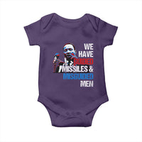 Martin Luther King Jr Baby Onesie We Have Guided Missiles And Misguided Men