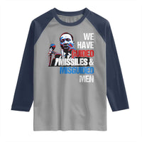 Martin Luther King Jr Raglan Shirt We Have Guided Missiles And Misguided Men