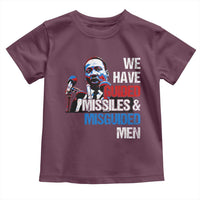 Martin Luther King Jr Toddler T Shirt We Have Guided Missiles And Misguided Men