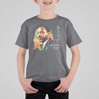 Martin Luther King Jr T Shirt For Kid We Must Live Together As Brothers Or Perish Together As Fools