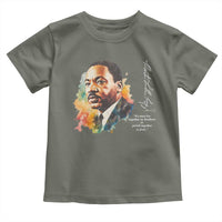 Martin Luther King Jr Toddler T Shirt We Must Live Together As Brothers Or Perish Together As Fools