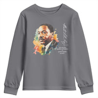 Martin Luther King Jr Youth Sweatshirt We Must Live Together As Brothers Or Perish Together As Fools
