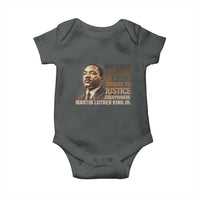 Martin Luther King Jr Baby Onesie Injustice Anywhere Is A Threat To Justice Everywhere