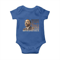 Martin Luther King Jr Baby Onesie Injustice Anywhere Is A Threat To Justice Everywhere