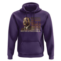 Martin Luther King Jr Hoodie Injustice Anywhere Is A Threat To Justice Everywhere