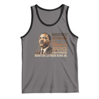 Martin Luther King Jr Tank Top Injustice Anywhere Is A Threat To Justice Everywhere