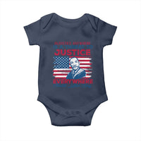 Martin Luther King Jr Day Baby Onesie Injustice Anywhere Is A Threat To Justice Everywhere