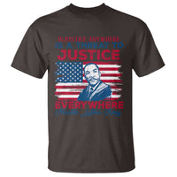 Martin Luther King Jr Day T Shirt Injustice Anywhere Is A Threat To Justice Everywhere TS09