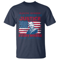 Martin Luther King Jr Day T Shirt Injustice Anywhere Is A Threat To Justice Everywhere TS09