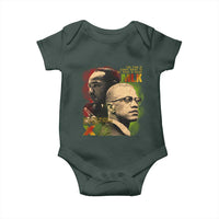 Martin Luther King Jr Malcolm X Baby Onesie The Time Is Always Right Prepare For Future Today