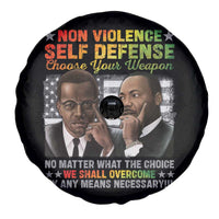 Martin Luther King Jr Malcolm X Spare Tire Cover Choose Your Weapon No Matter What The Choice