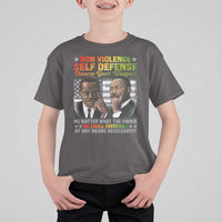 Martin Luther King Jr Malcolm X T Shirt For Kid Choose Your Weapon No Matter What The Choice