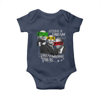 Obama MLK Malcolm X Baby Onesie Dreams Come True