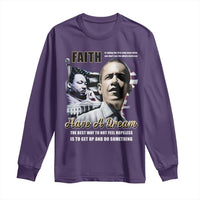 Obama MLK Martin Luther King Jr Long Sleeve Shirt