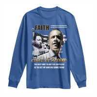Obama MLK Martin Luther King Jr Long Sleeve Shirt
